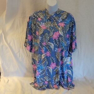 Mens Colorful Golf Polo Shirt Size 2XL By Birdie Bound